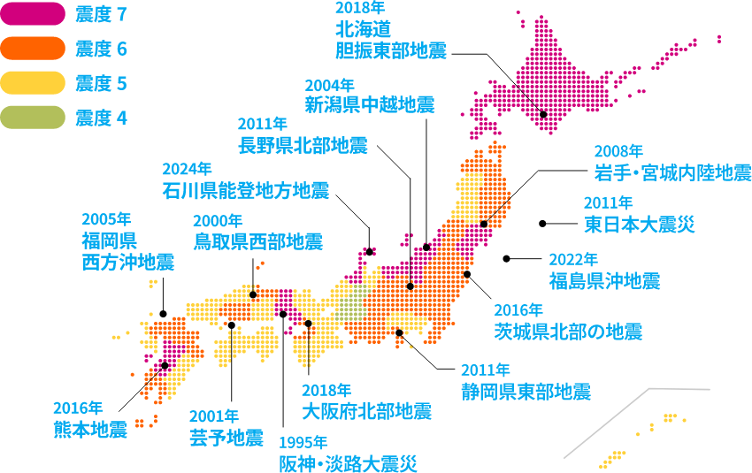 過去最大震度